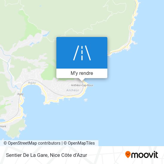 Sentier De La Gare plan
