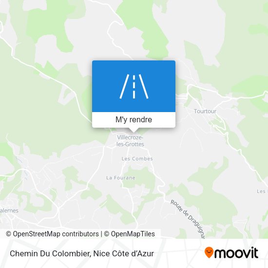 Chemin Du Colombier plan
