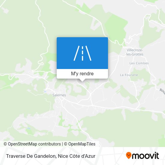 Traverse De Gandelon plan