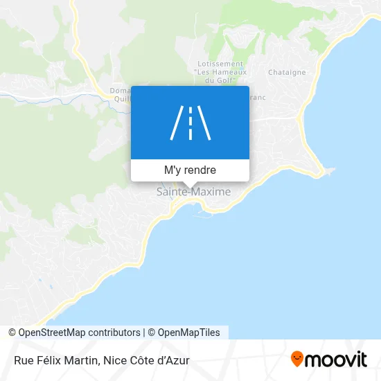 Rue Félix Martin plan