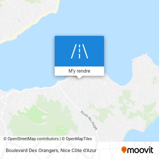 Boulevard Des Orangers plan