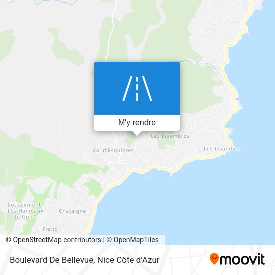 Boulevard De Bellevue plan