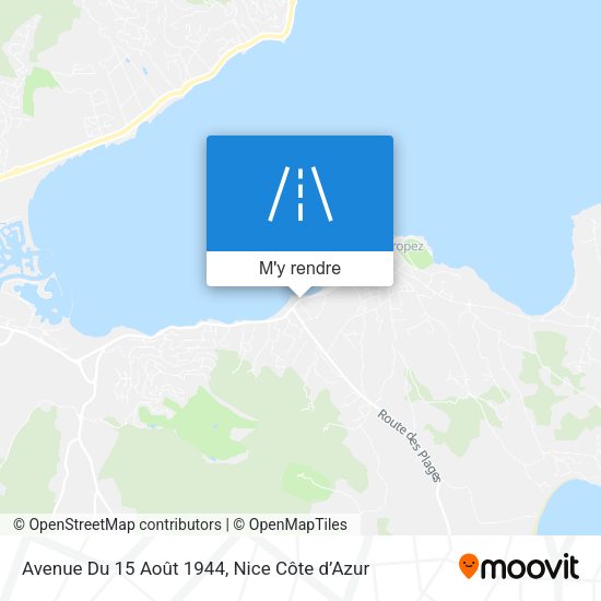 Avenue Du 15 Août 1944 plan