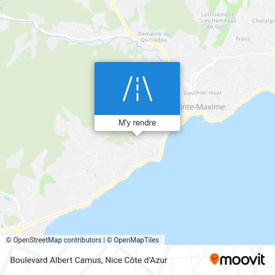 Boulevard Albert Camus plan