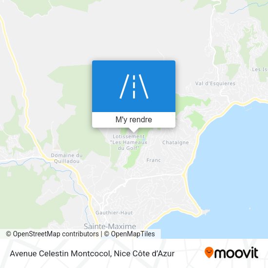 Avenue Celestin Montcocol plan