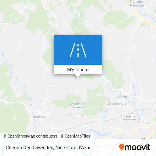 Chemin Des Lavandes plan