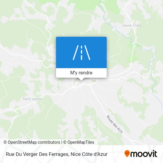 Rue Du Verger Des Ferrages plan
