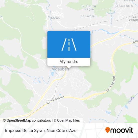 Impasse De La Syrah plan