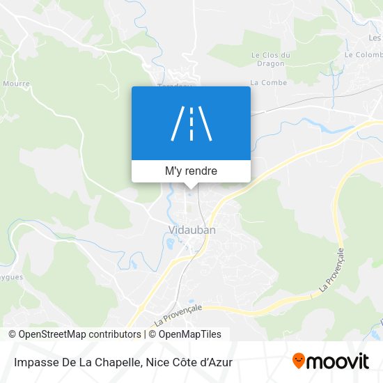 Impasse De La Chapelle plan
