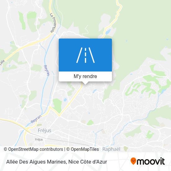 Allée Des Aigues Marines plan