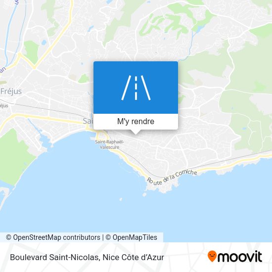 Boulevard Saint-Nicolas plan