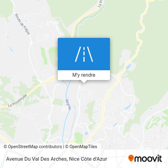 Avenue Du Val Des Arches plan