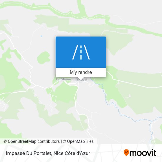 Impasse Du Portalet plan