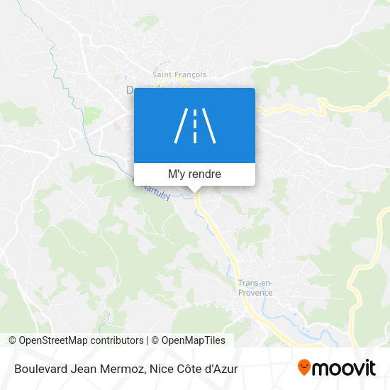 Boulevard Jean Mermoz plan