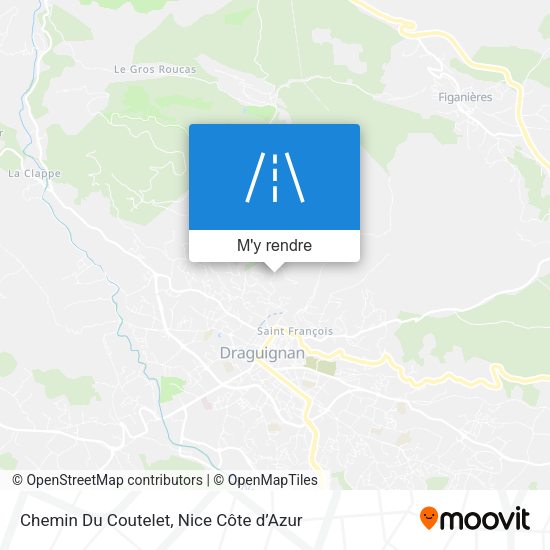 Chemin Du Coutelet plan
