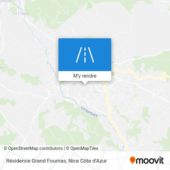 Résidence Grand Fournas plan