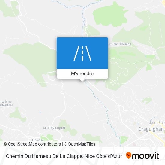 Chemin Du Hameau De La Clappe plan