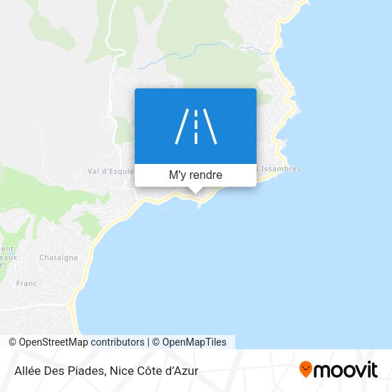 Allée Des Piades plan