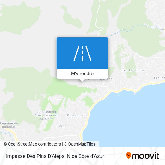 Impasse Des Pins D'Aleps plan
