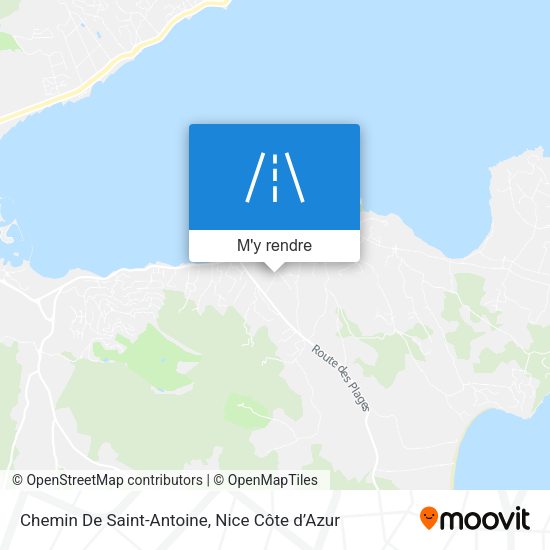 Chemin De Saint-Antoine plan