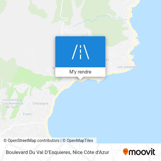 Boulevard Du Val D'Esquieres plan
