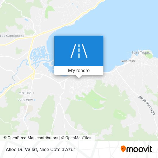 Allée Du Vallat plan