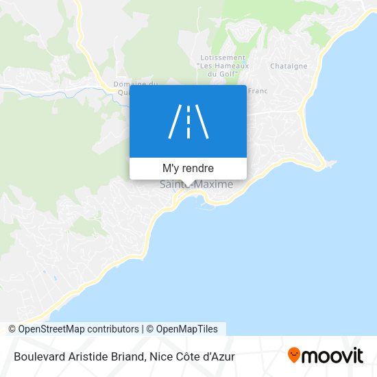 Boulevard Aristide Briand plan