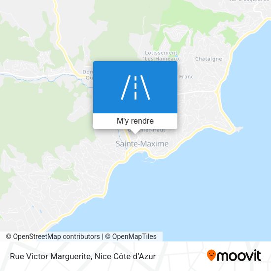 Rue Victor Marguerite plan