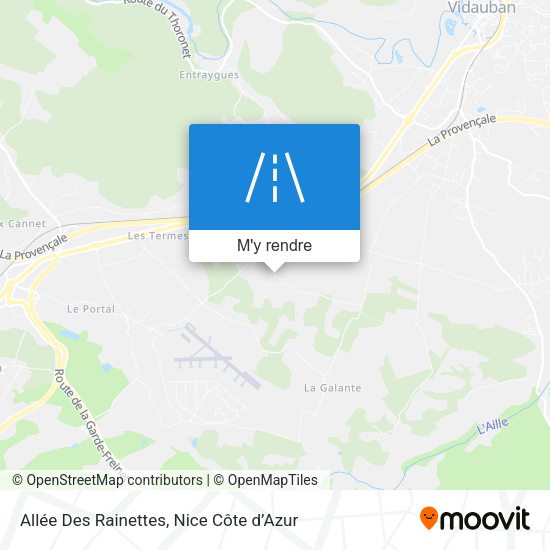 Allée Des Rainettes plan