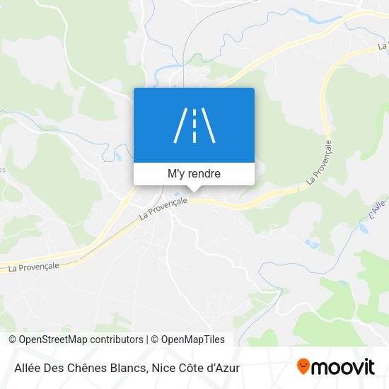 Allée Des Chênes Blancs plan