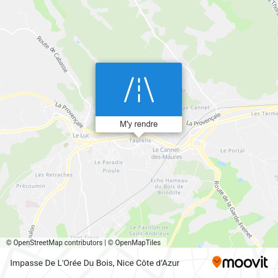 Impasse De L'Orée Du Bois plan