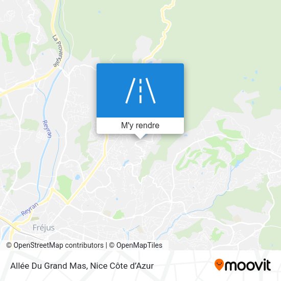 Allée Du Grand Mas plan