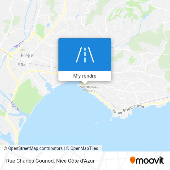 Rue Charles Gounod plan