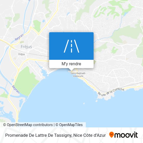 Promenade De Lattre De Tassigny plan