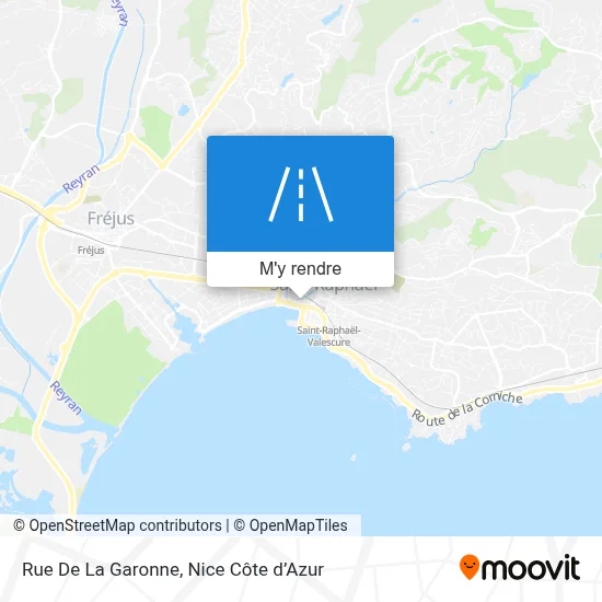 Rue De La Garonne plan