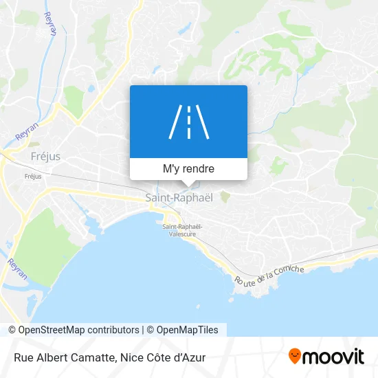 Rue Albert Camatte plan