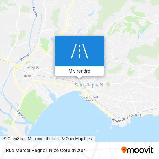 Rue Marcel Pagnol plan