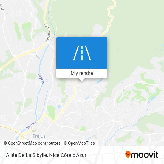 Allée De La Sibylle plan