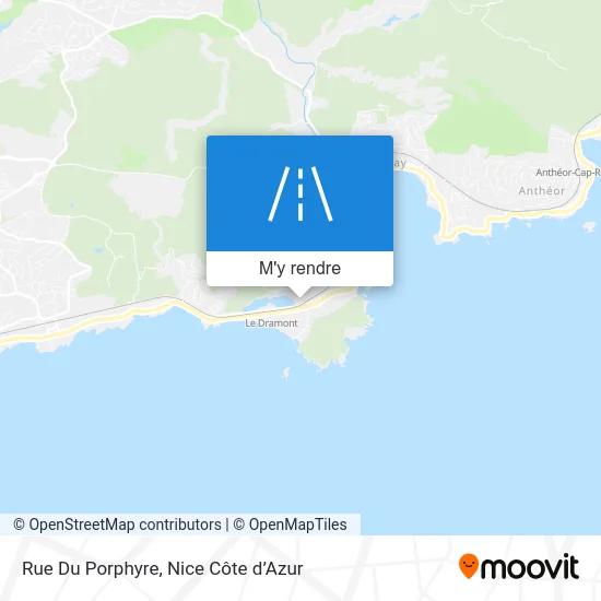 Rue Du Porphyre plan