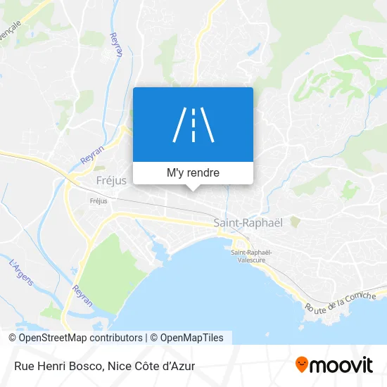 Rue Henri Bosco plan