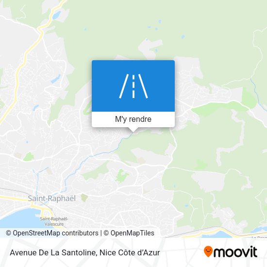 Avenue De La Santoline plan