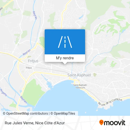 Rue Jules Verne plan