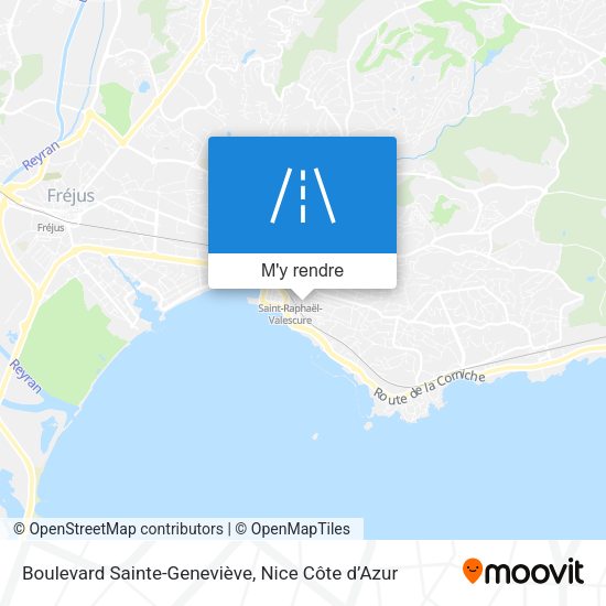 Boulevard Sainte-Geneviève plan