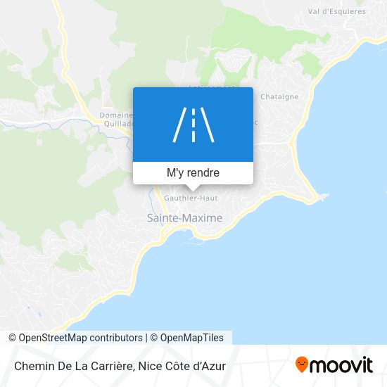 Chemin De La Carrière plan