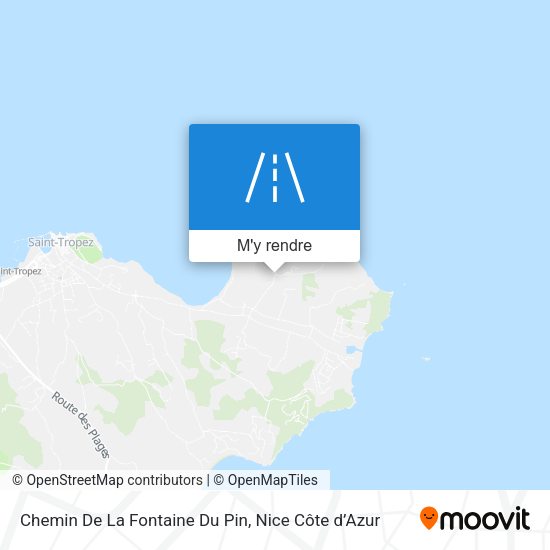 Chemin De La Fontaine Du Pin plan