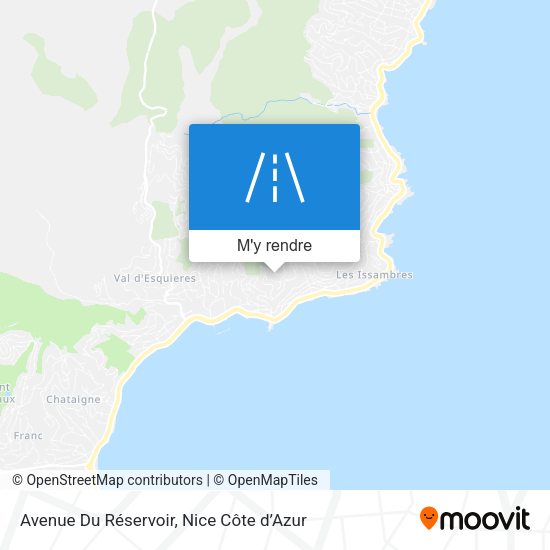 Avenue Du Réservoir plan