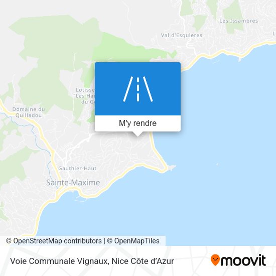 Voie Communale Vignaux plan