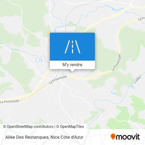 Allée Des Restanques plan