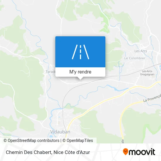 Chemin Des Chabert plan