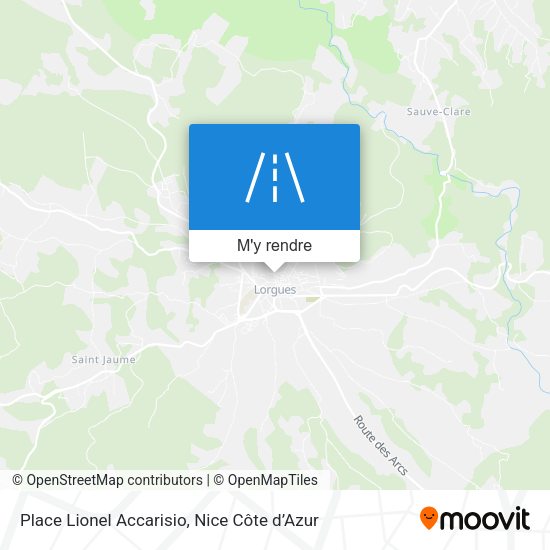 Place Lionel Accarisio plan